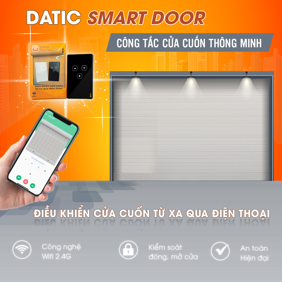 Công Tắc Cửa Cuốn Datic Smart Door